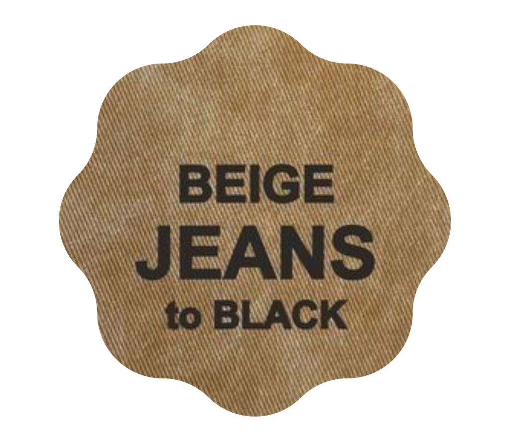 Leder-Patch mit Design-Kontur