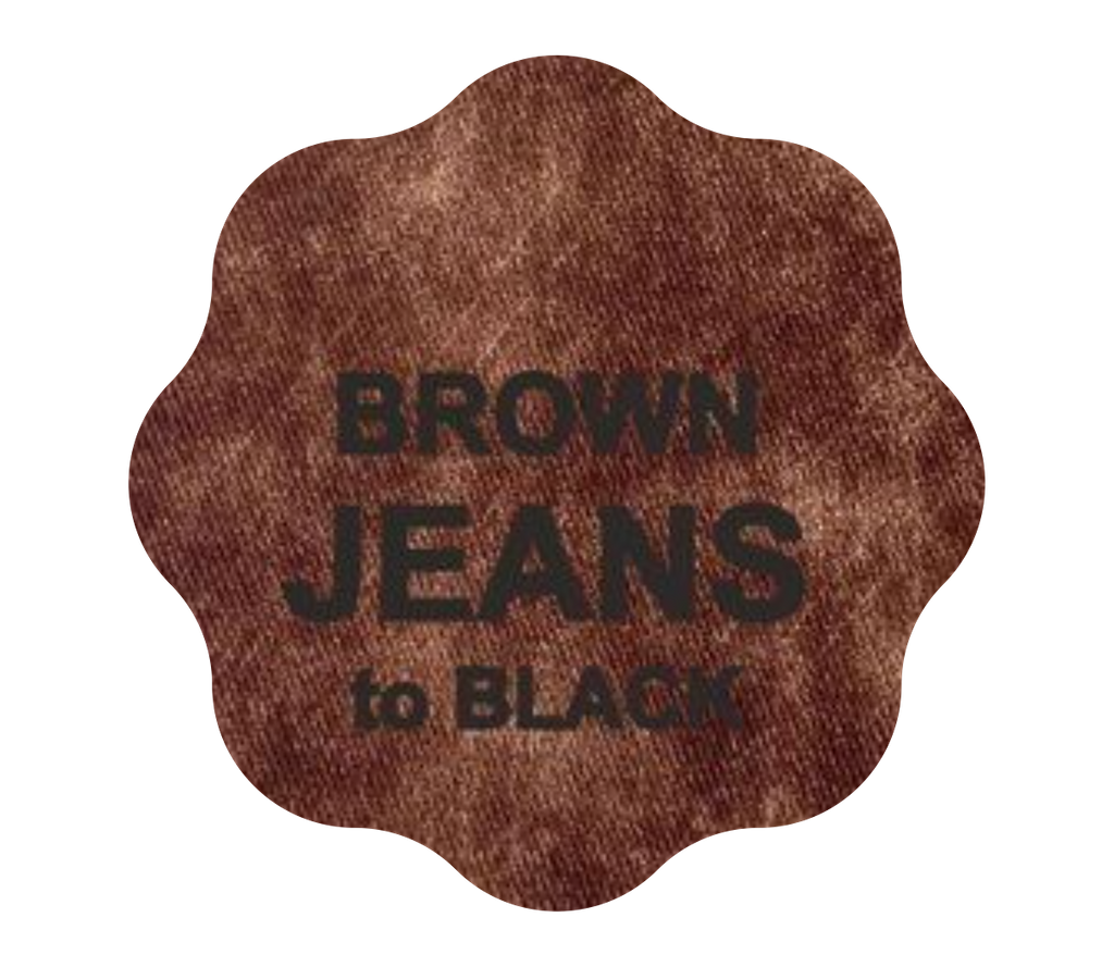 Leder-Patch mit Design-Kontur
