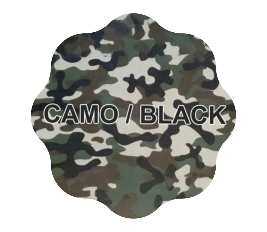 Leder-Patch mit Design-Kontur