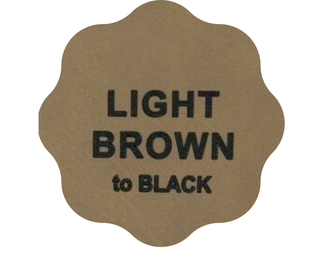 Leder-Patch mit Design-Kontur
