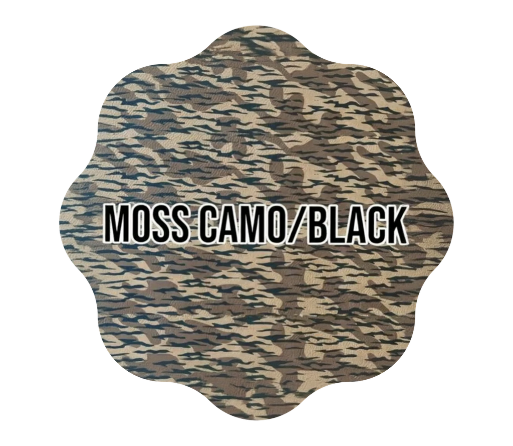 Leder-Patch mit Design-Kontur