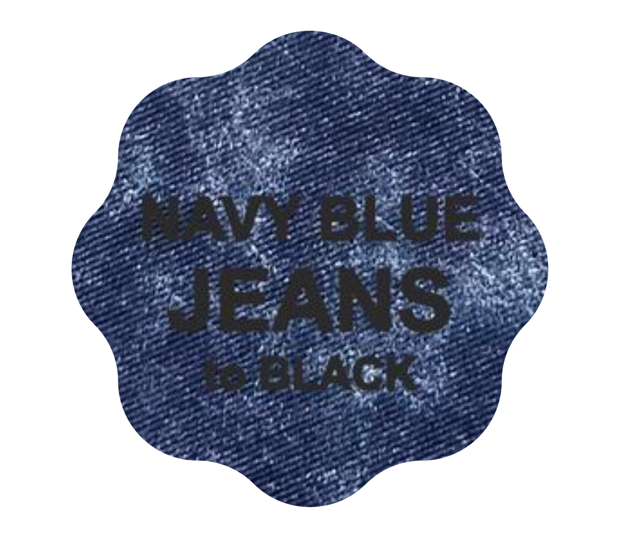 Leder-Patch mit Design-Kontur