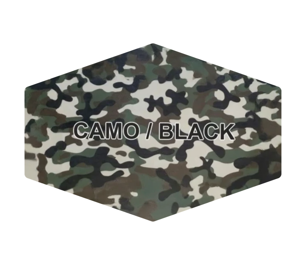 Leder-Patch Hexagon 90x64mm