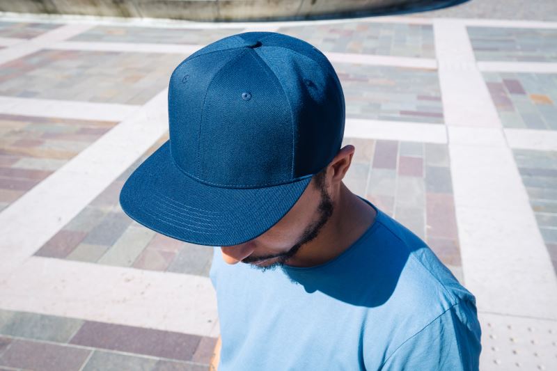 Atlantis James - Nachhaltige 6 Panel Kappe mit flachem Schirm