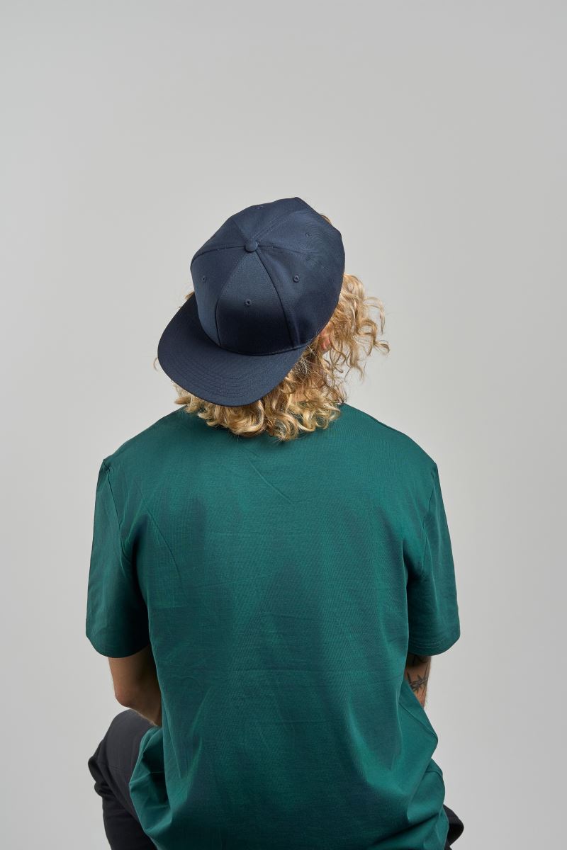 Atlantis James - Nachhaltige 6 Panel Kappe mit flachem Schirm