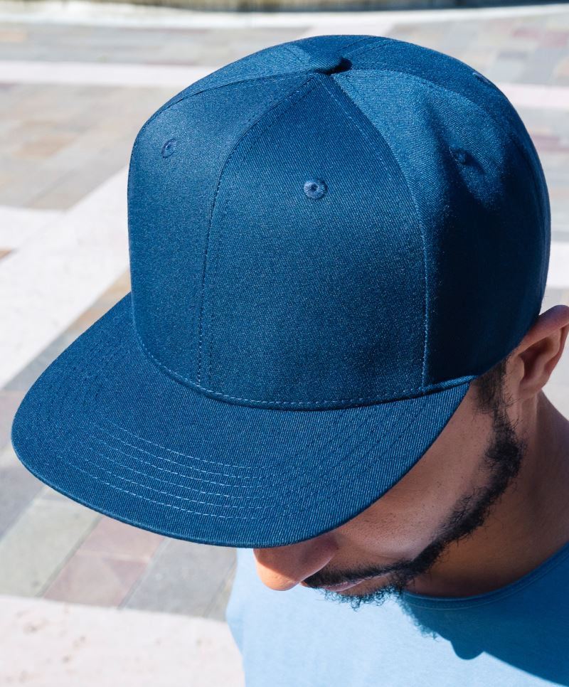 Atlantis James - Nachhaltige 6 Panel Kappe mit flachem Schirm