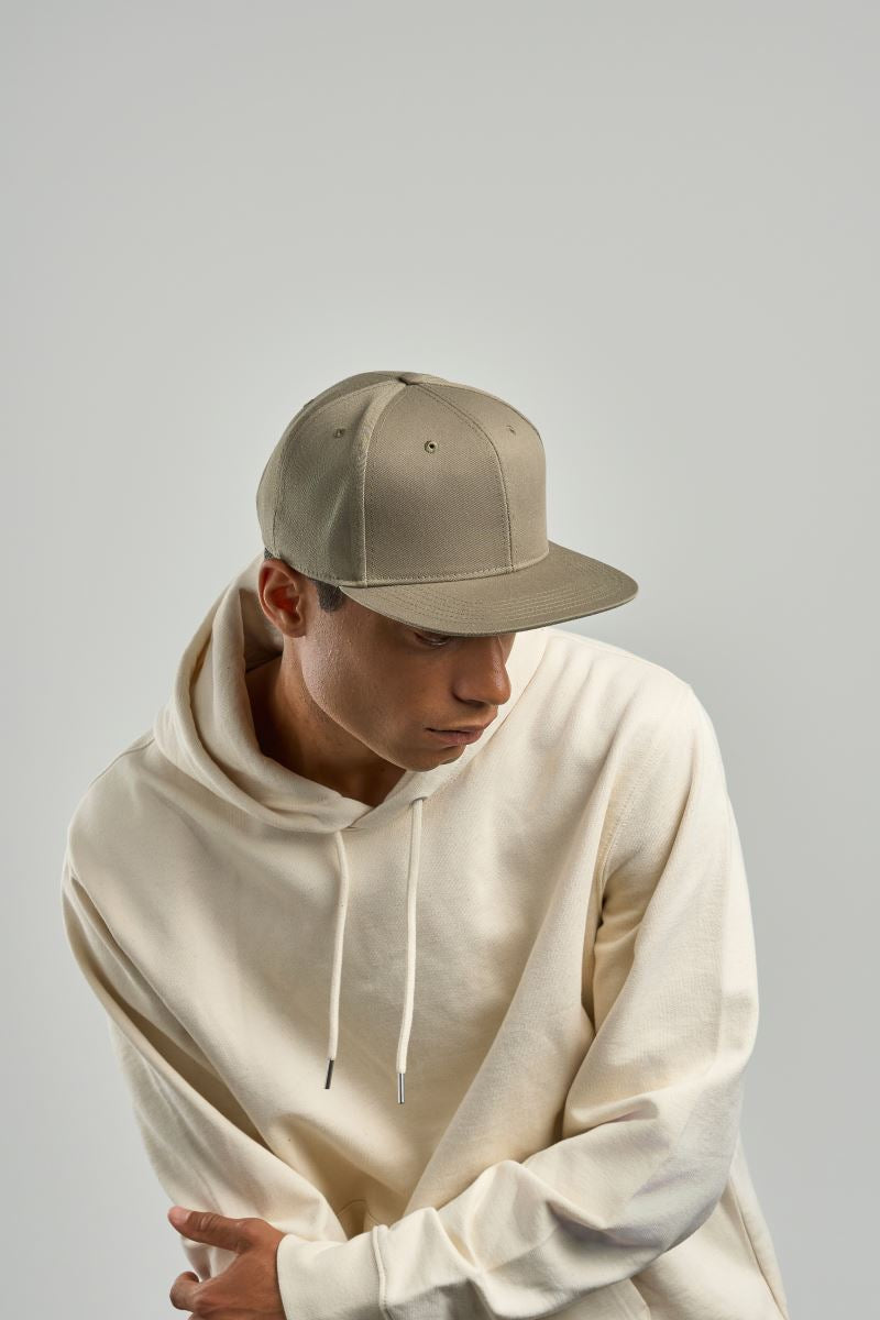 Atlantis James - Nachhaltige 6 Panel Kappe mit flachem Schirm
