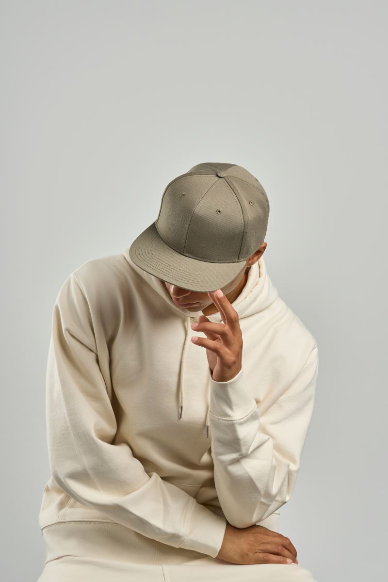 Atlantis James - Nachhaltige 6 Panel Kappe mit flachem Schirm