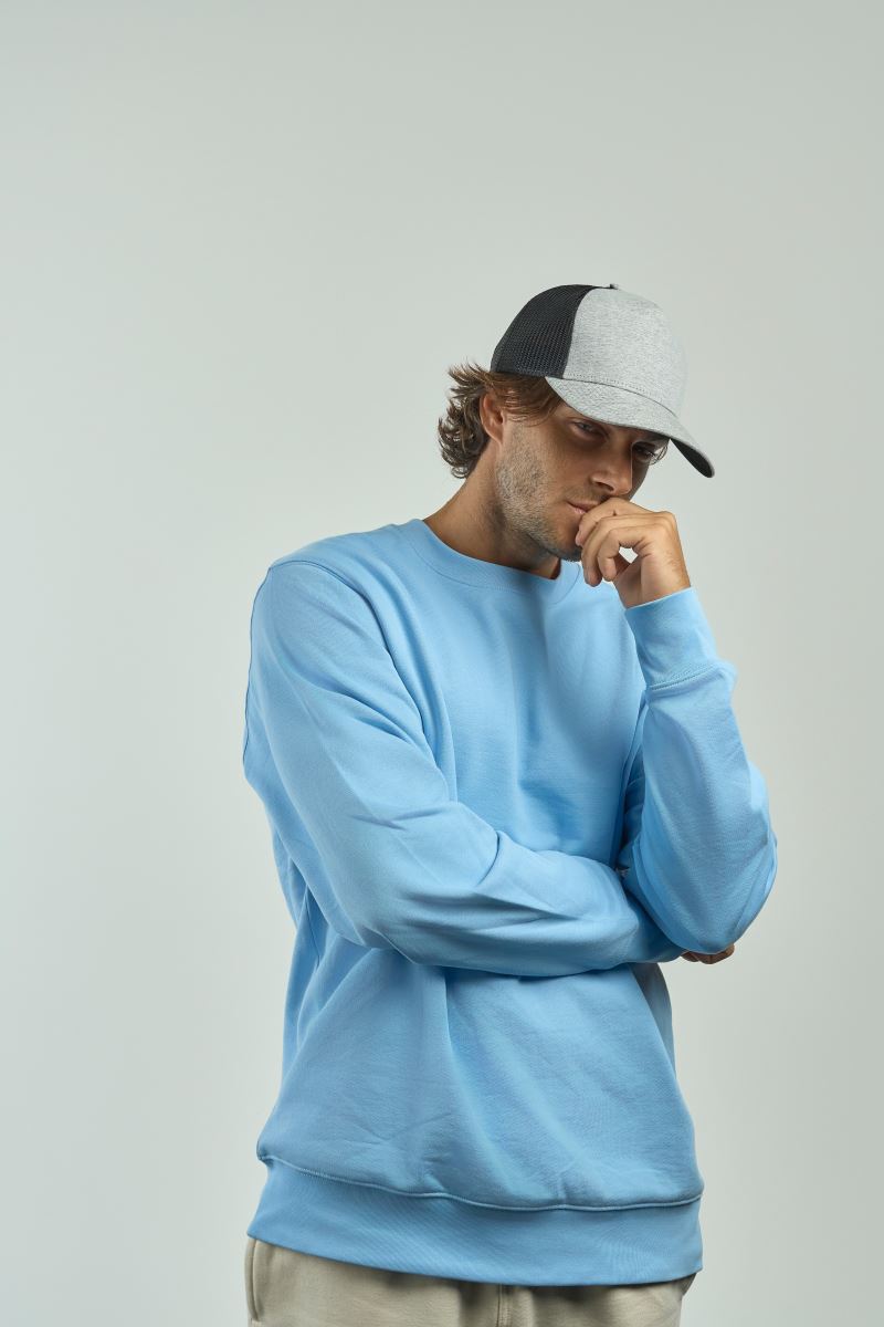 Atlantis Rapper Melange - 5 Panel Trucker Kappe