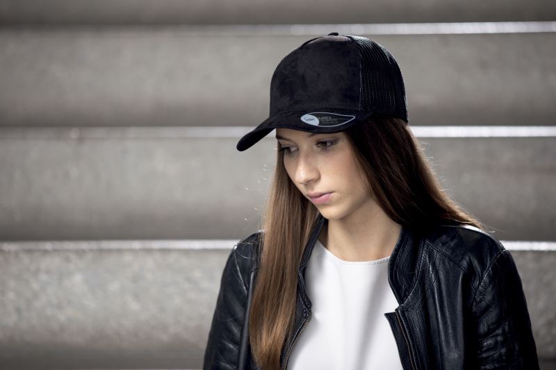 Atlantis Rapper Suede - 5 Panel Trucker Kappe