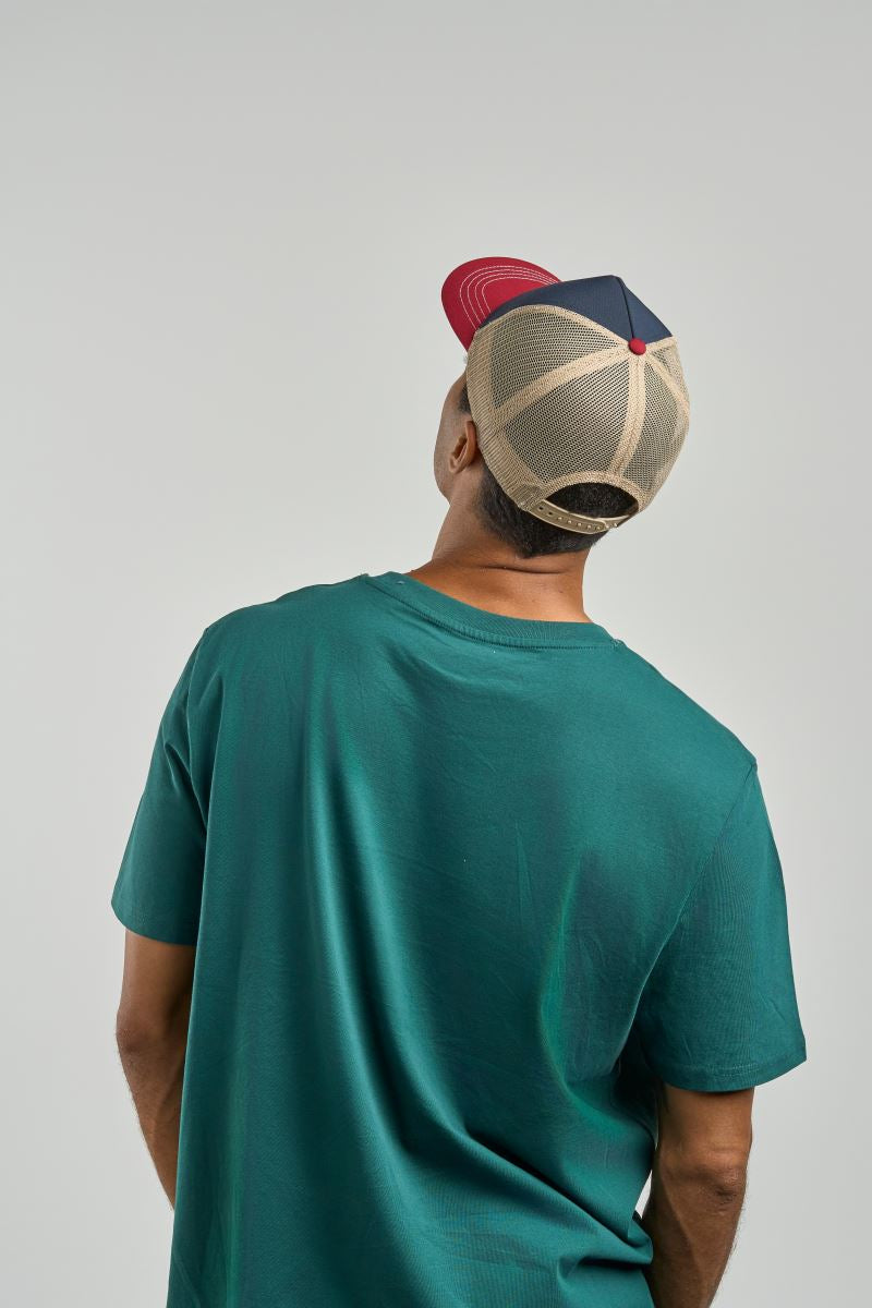 Atlantis Rapper Canvas-S - Nachhaltige Trucker Kappe