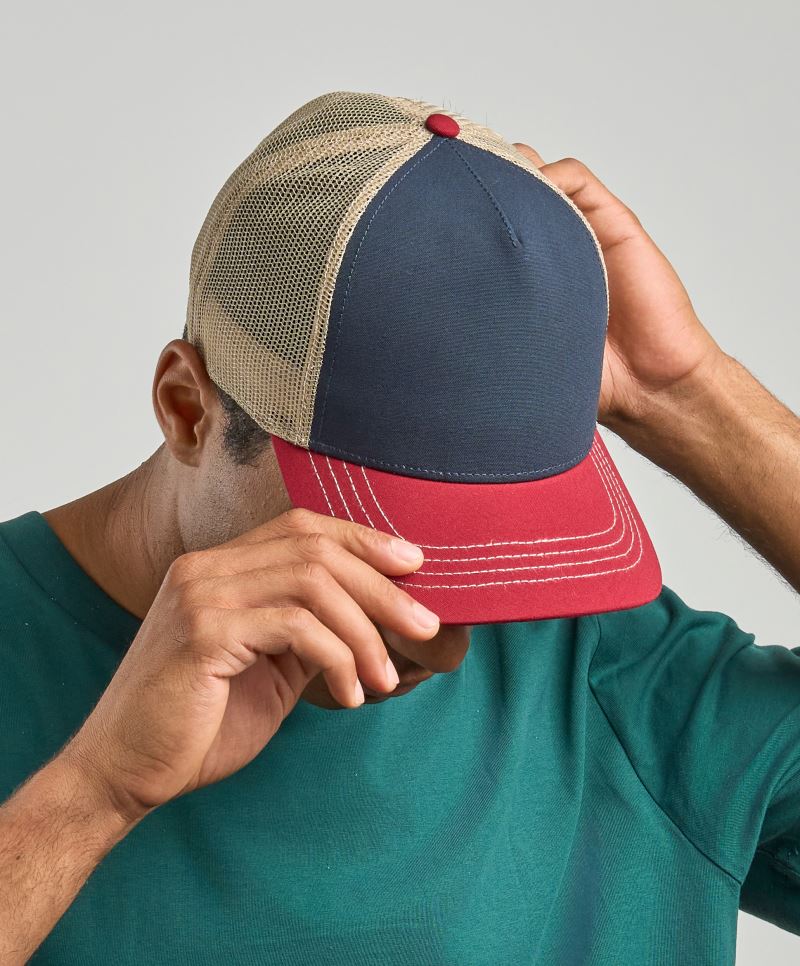 Atlantis Rapper Canvas-S - Nachhaltige Trucker Kappe