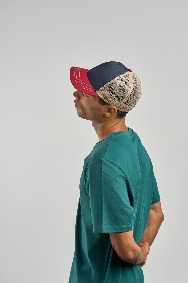 Atlantis Rapper Canvas-S - Nachhaltige Trucker Kappe
