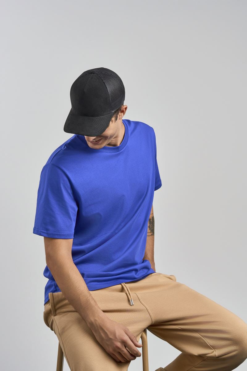 Atlantis Rapper Suede-S - 5 Panel Trucker Kappe