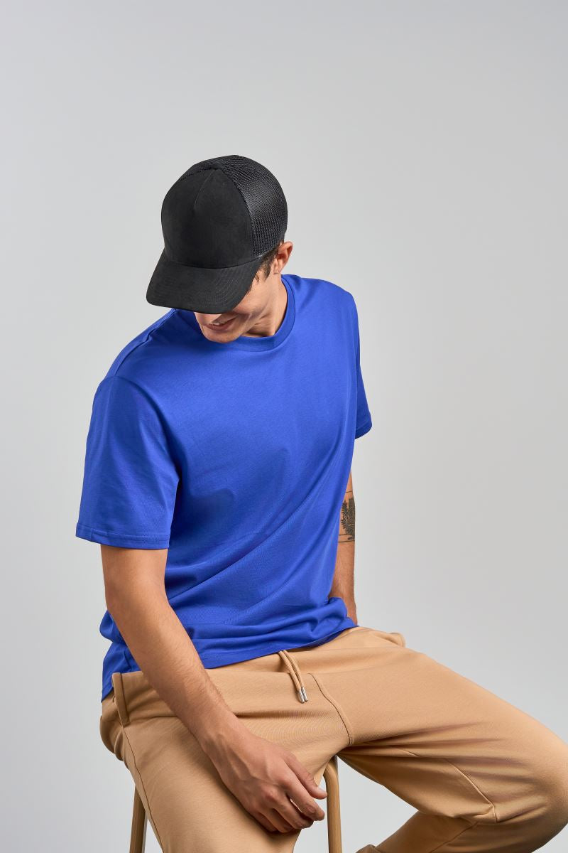 Atlantis Rapper Suede-S - 5 Panel Trucker Kappe