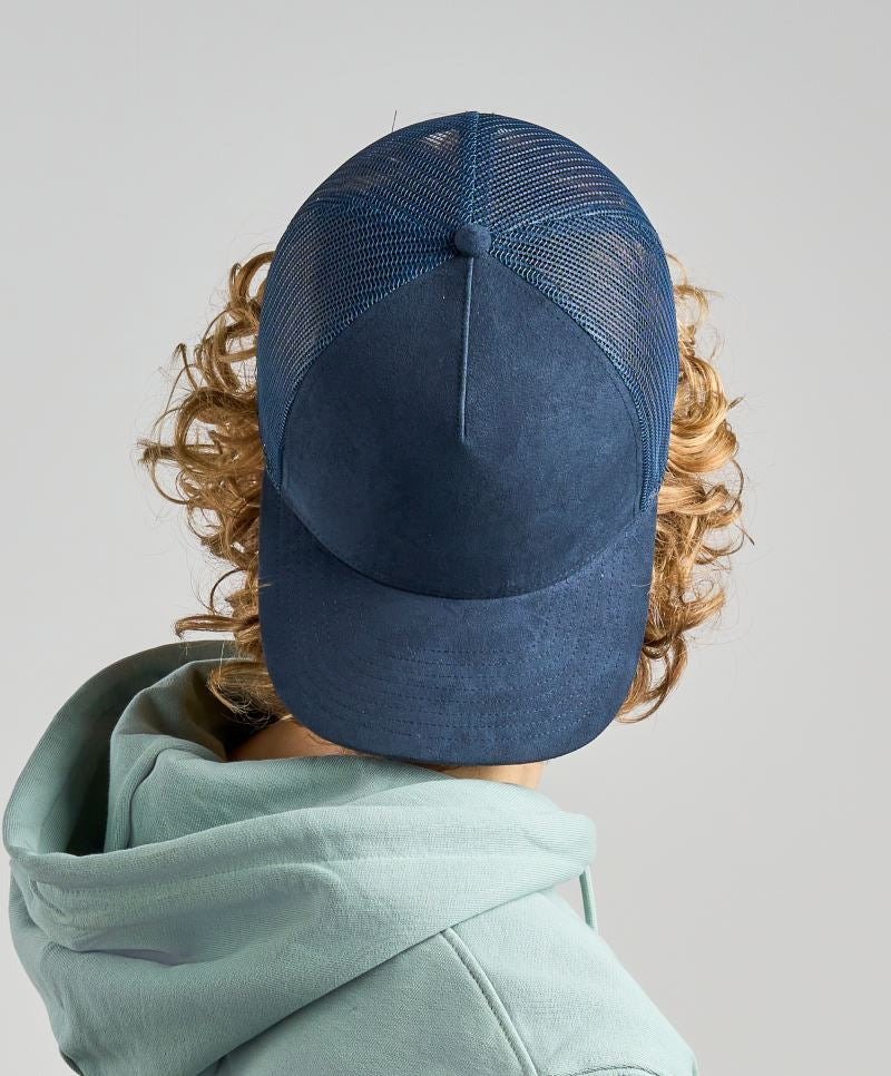 Atlantis Rapper Suede-S - 5 Panel Trucker Kappe