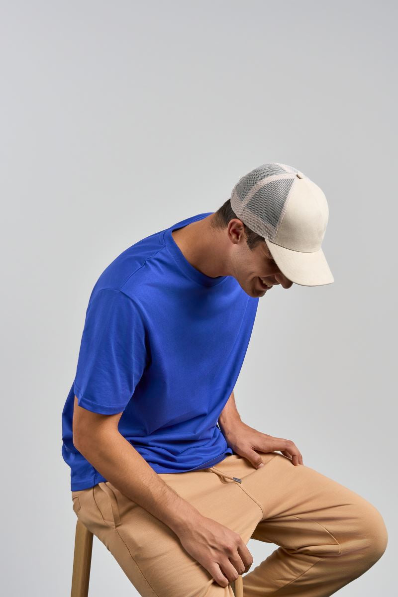 Atlantis Rapper Suede-S - 5 Panel Trucker Kappe