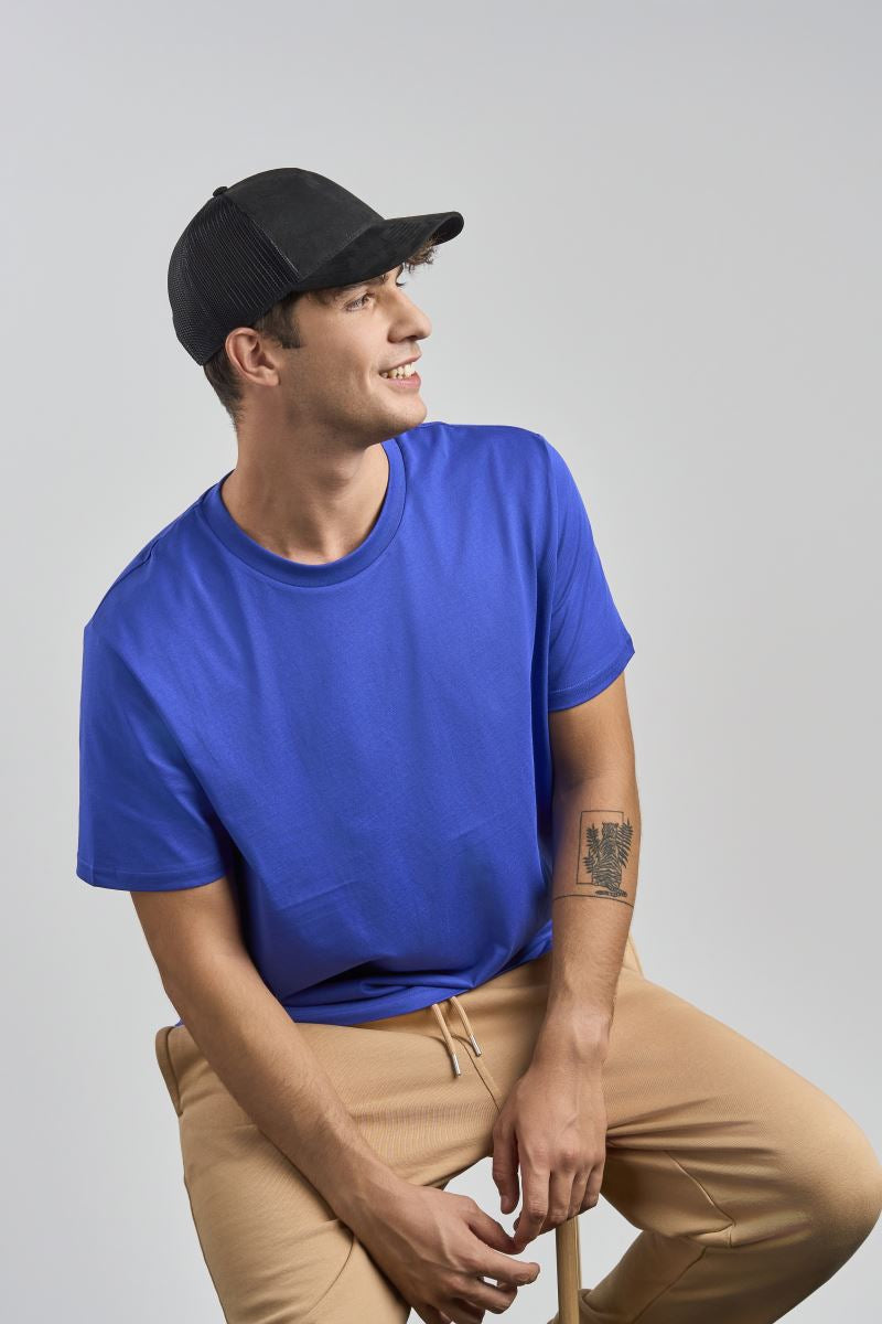 Atlantis Rapper Suede-S - 5 Panel Trucker Kappe
