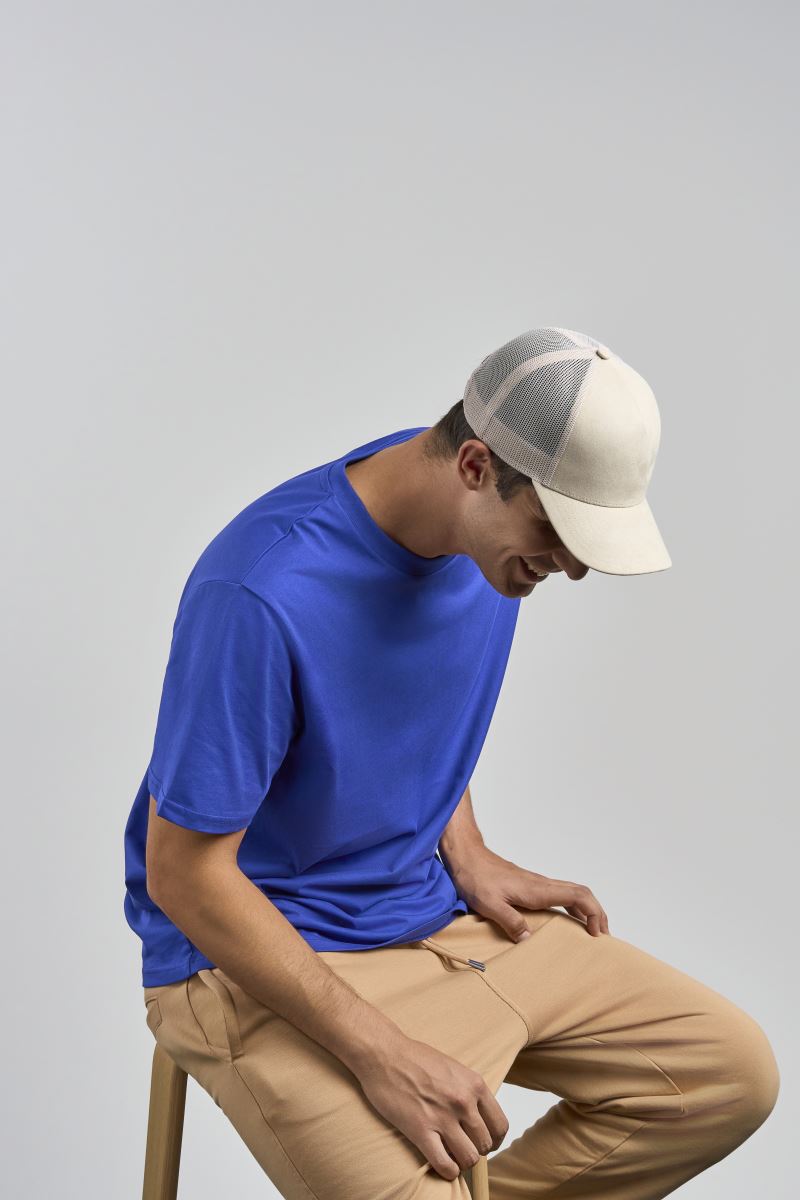 Atlantis Rapper Suede-S - 5 Panel Trucker Kappe