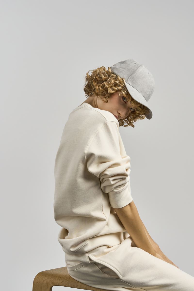 Atlantis Fam-S - 6 Panel Kappe Velourleder-Optik