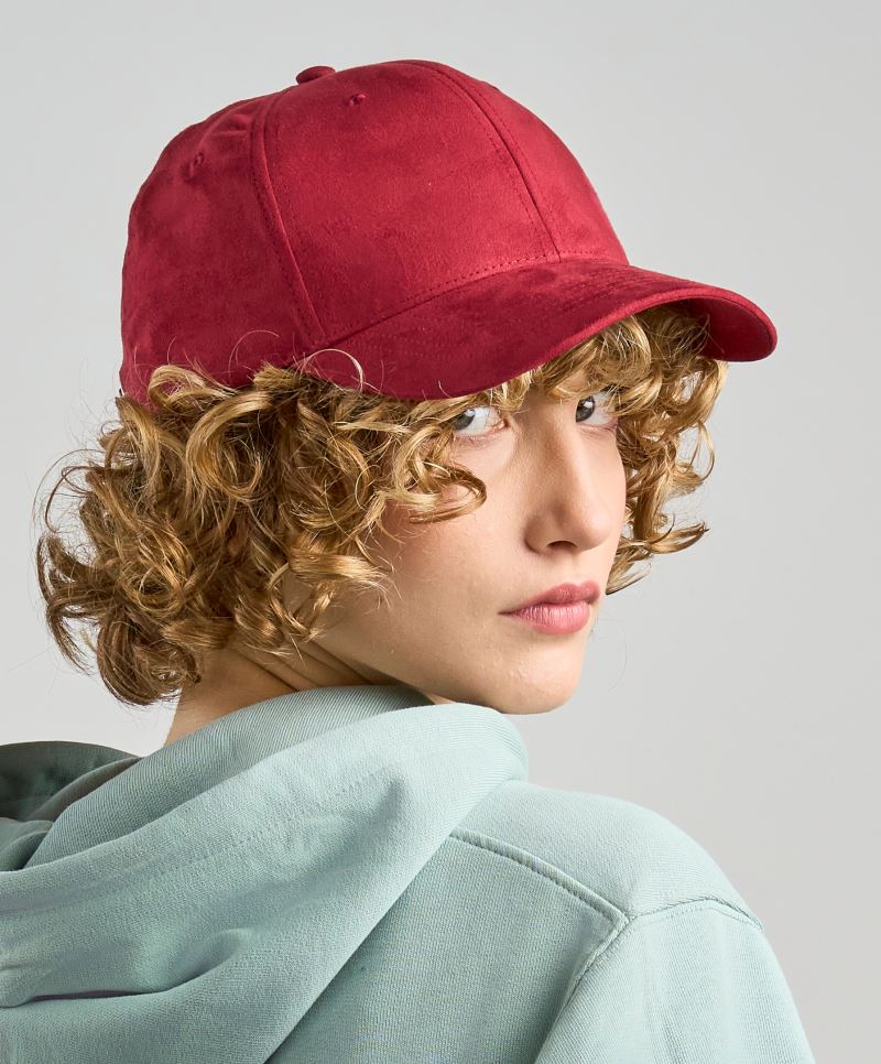 Atlantis Fam-S - 6 Panel Kappe Velourleder-Optik