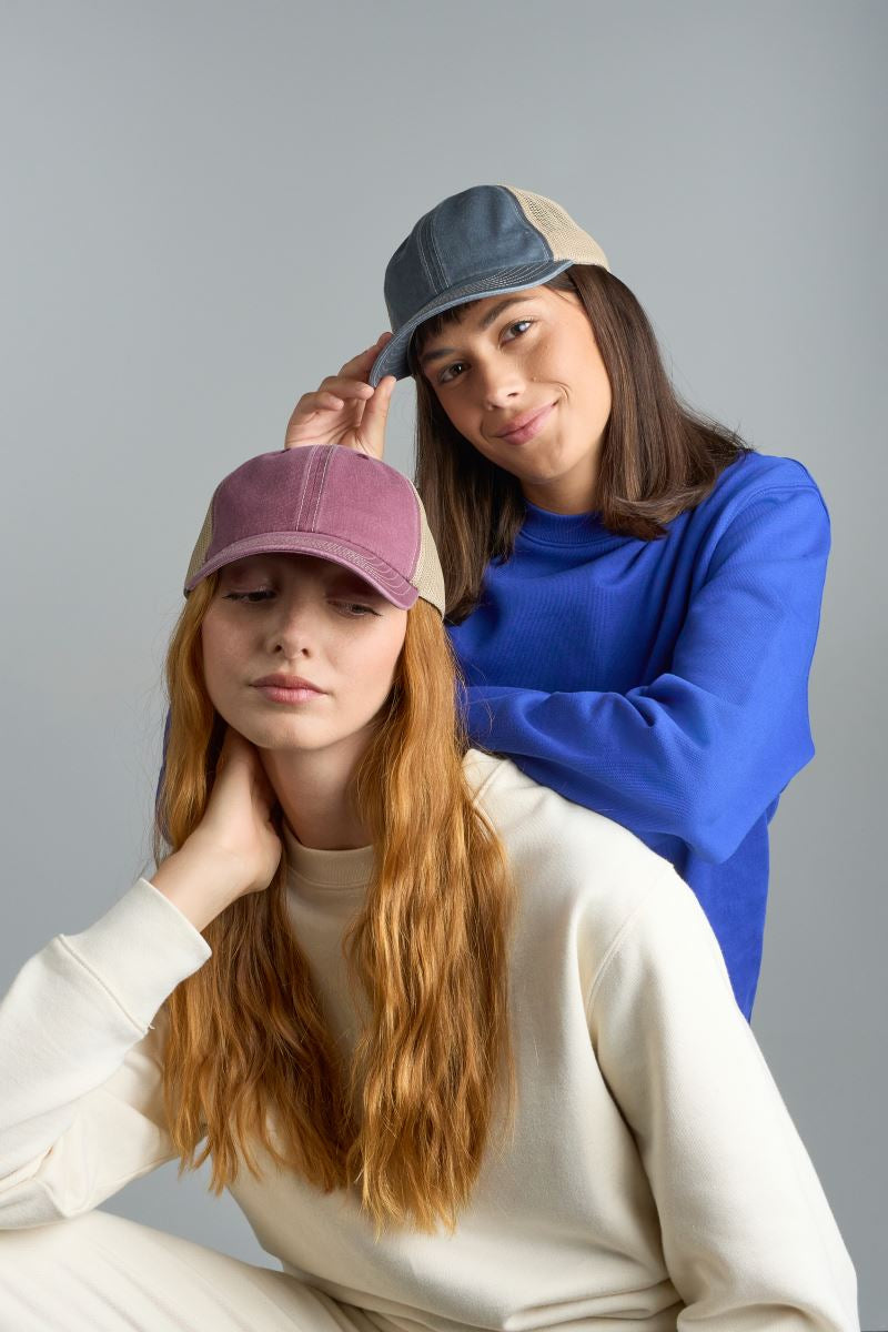 Atlantis Teon - 6 Panel Vintage Trucker Kappe