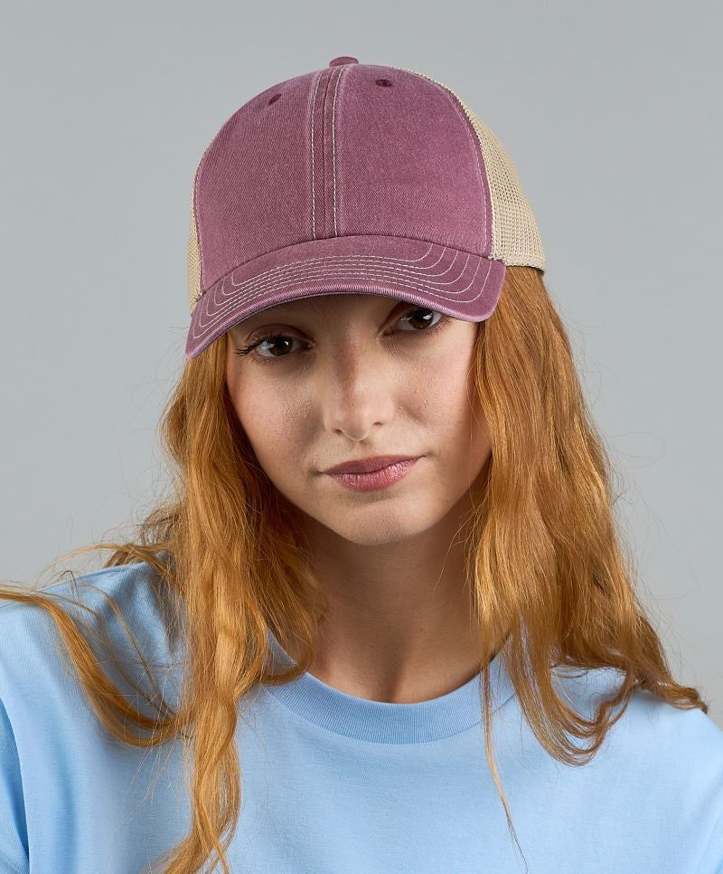 Atlantis Teon - 6 Panel Vintage Trucker Kappe