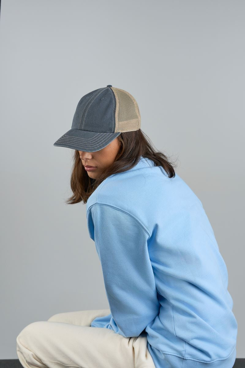 Atlantis Teon - 6 Panel Vintage Trucker Kappe