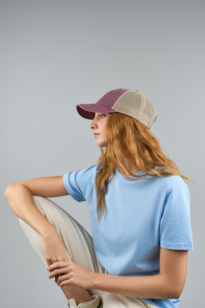 Atlantis Teon - 6 Panel Vintage Trucker Kappe