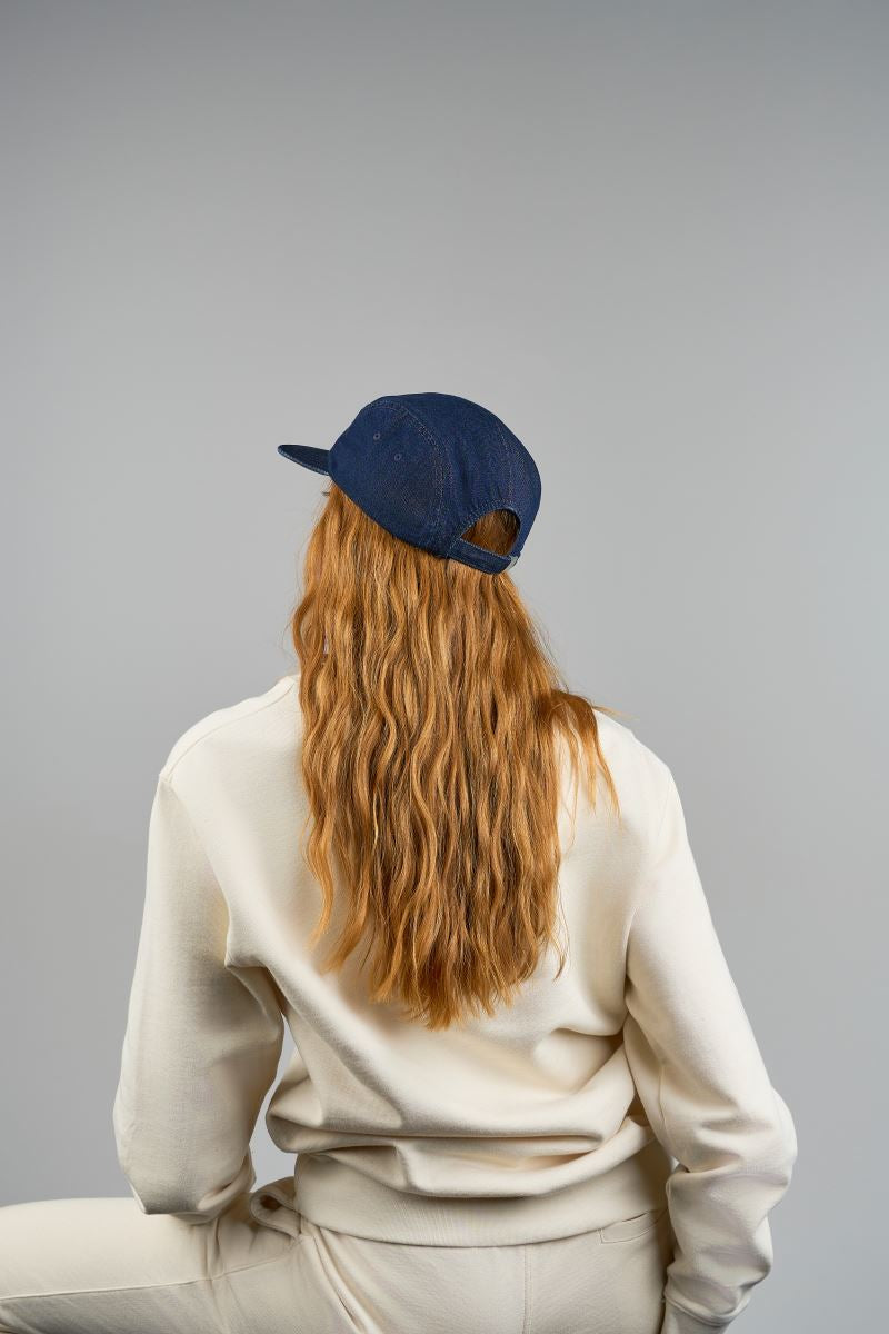 Atlantis Ruby - 5 Panel Denim Kappe