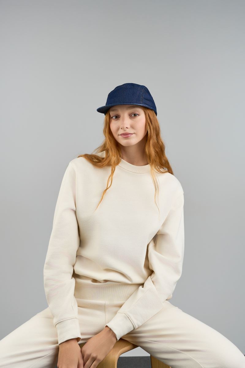 Atlantis Ruby - 5 Panel Denim Kappe