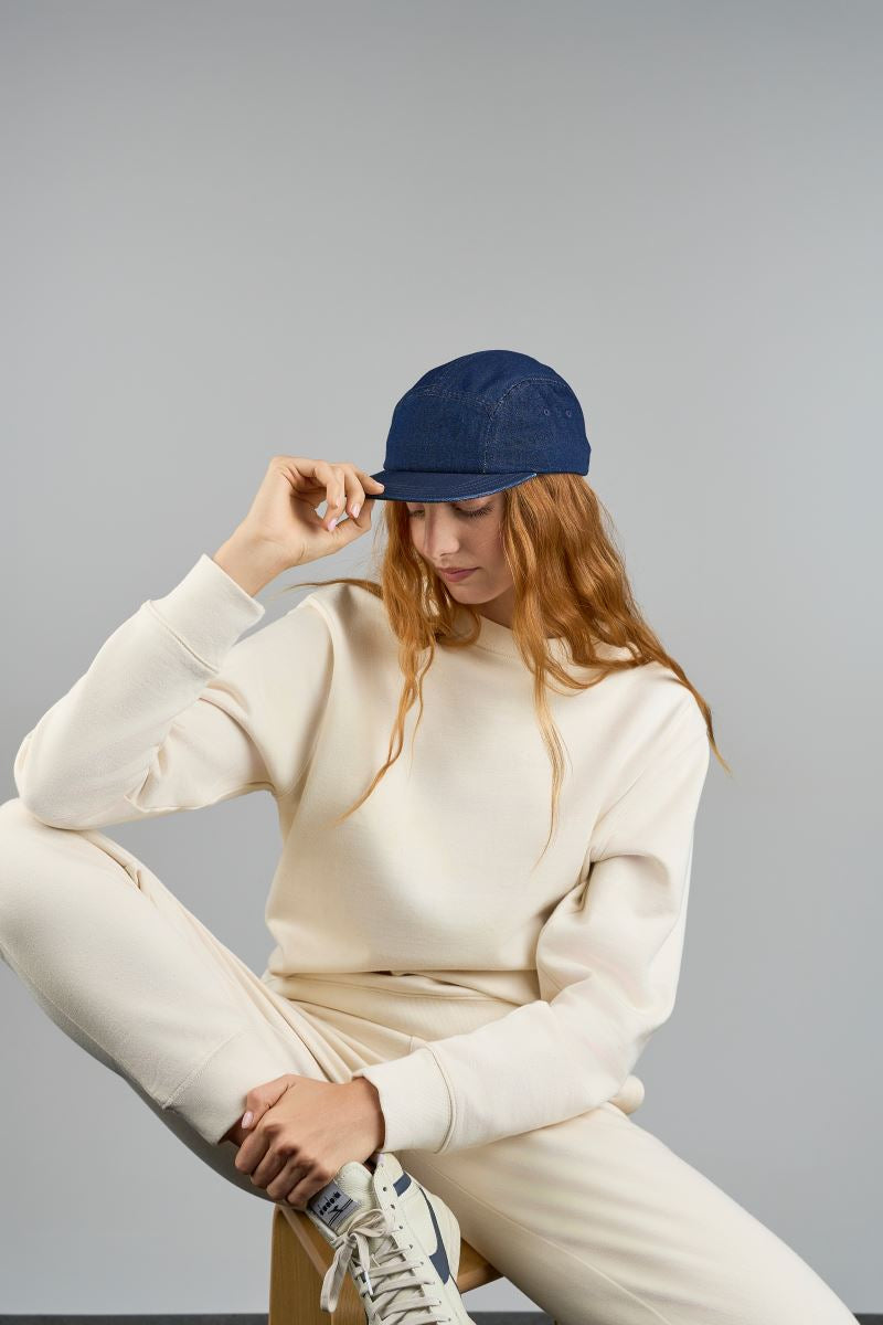 Atlantis Ruby - 5 Panel Denim Kappe