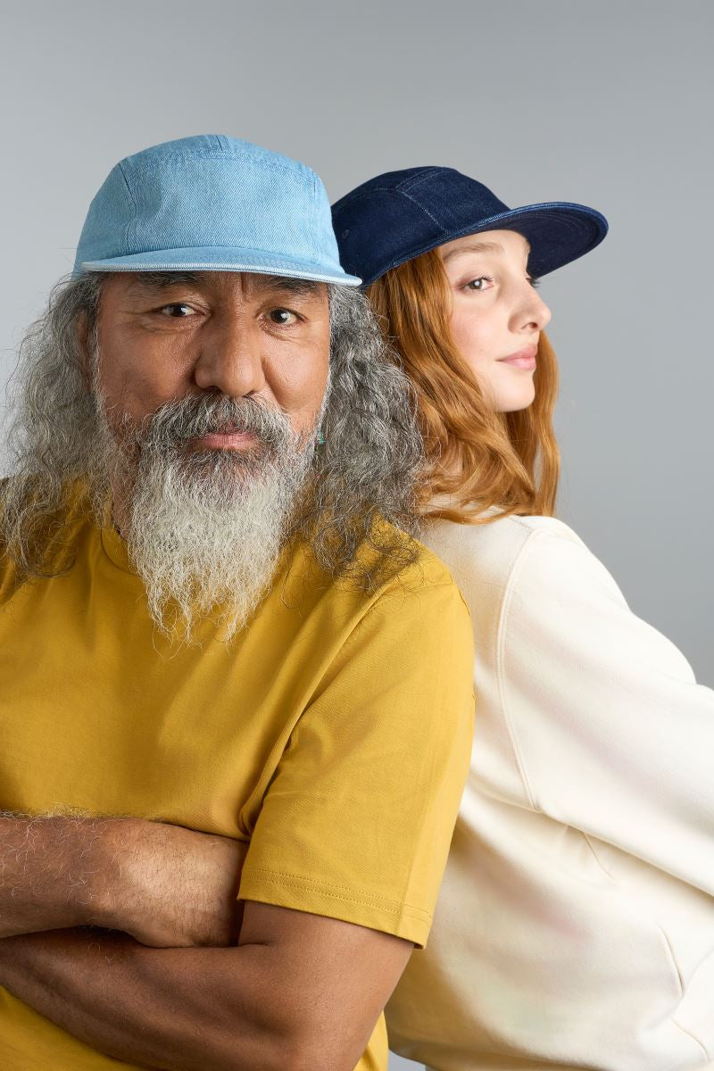 Atlantis Ruby - 5 Panel Denim Kappe