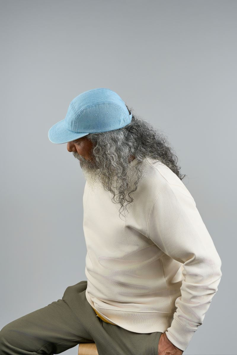Atlantis Ruby - 5 Panel Denim Kappe