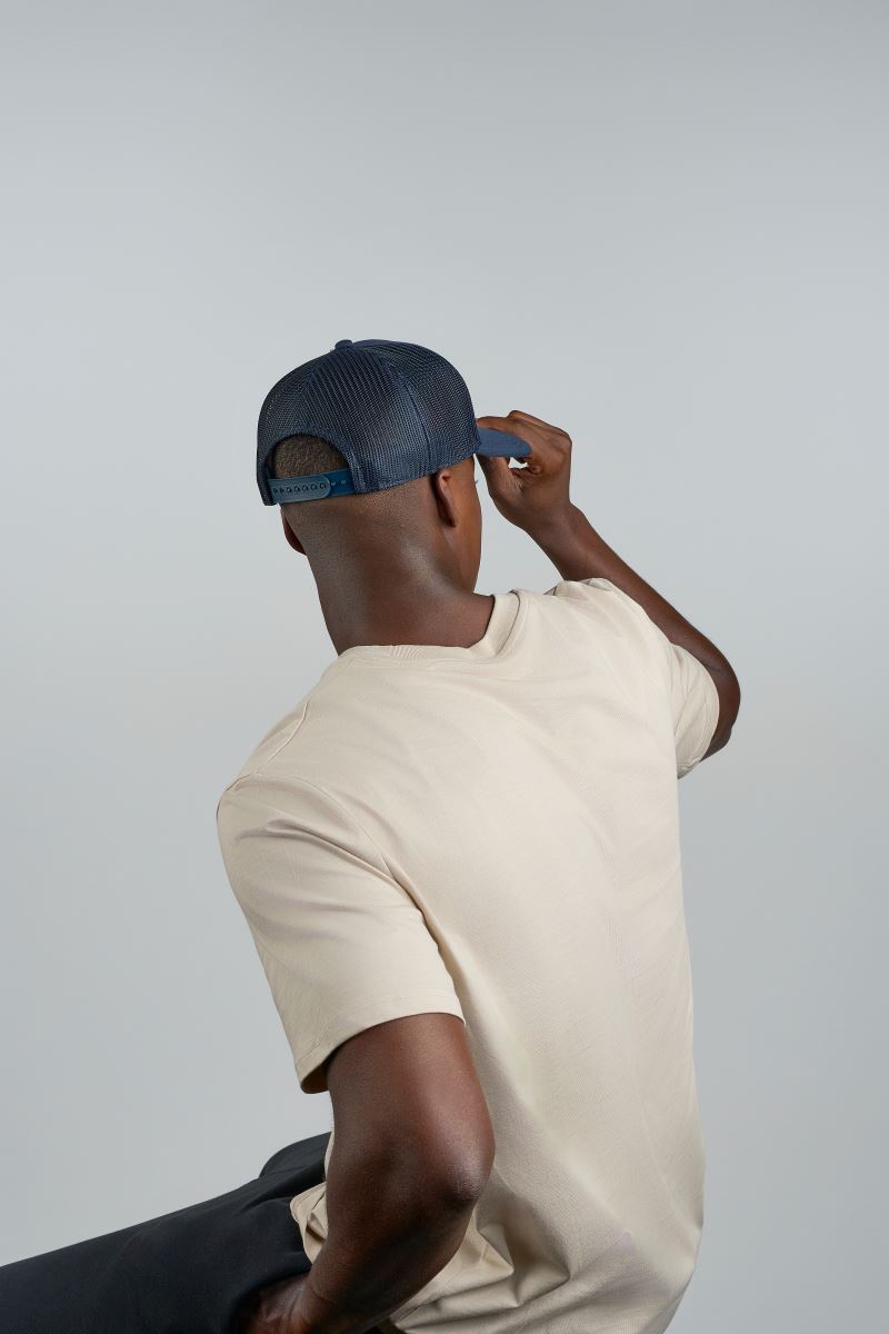 Atlantis Rapper Jersey-S - Nachhaltige Trucker Kappe