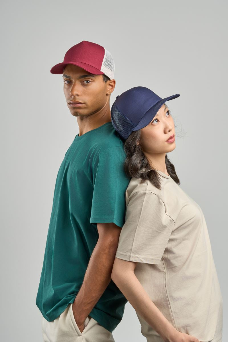 Atlantis Rapper Cotton - 5 Panel Trucker Kappe