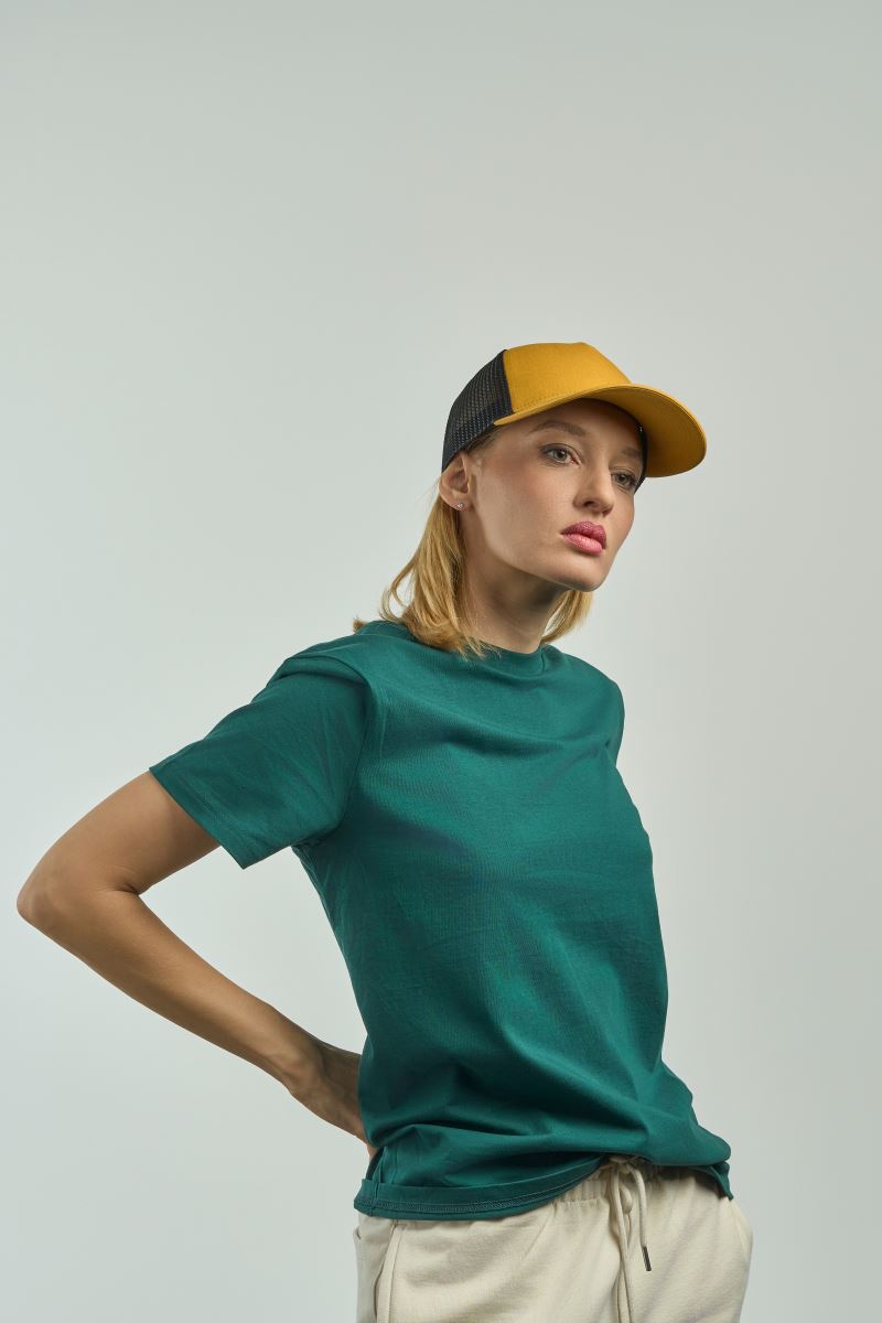 Atlantis Rapper Cotton - 5 Panel Trucker Kappe