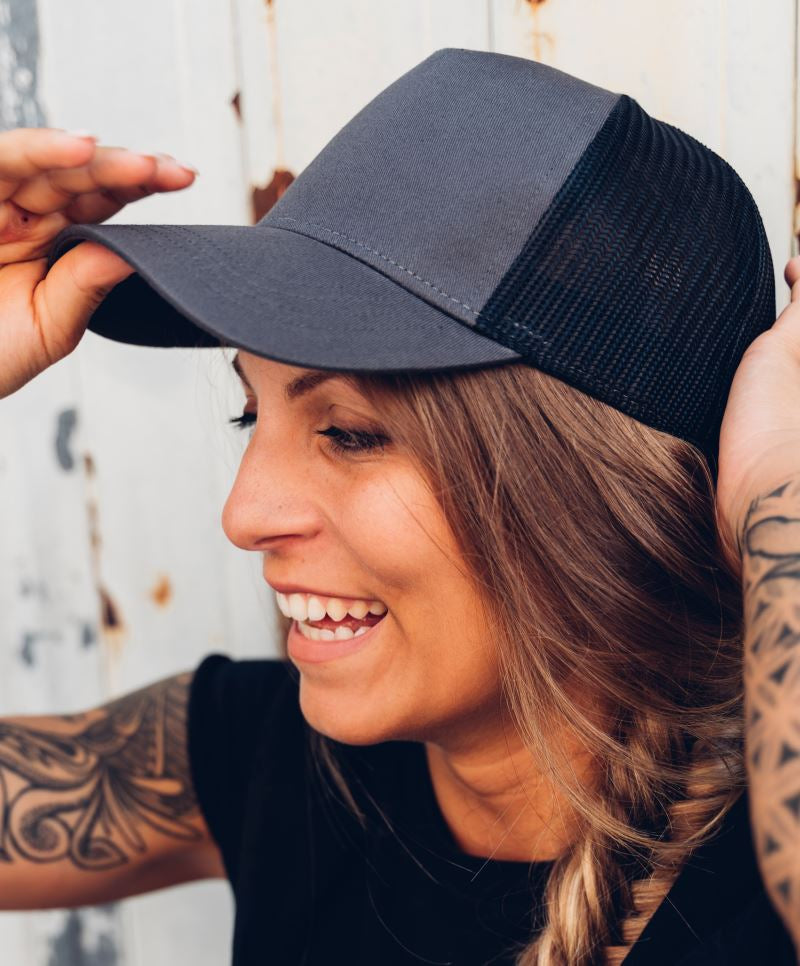 Atlantis Rapper Cotton - 5 Panel Trucker Kappe