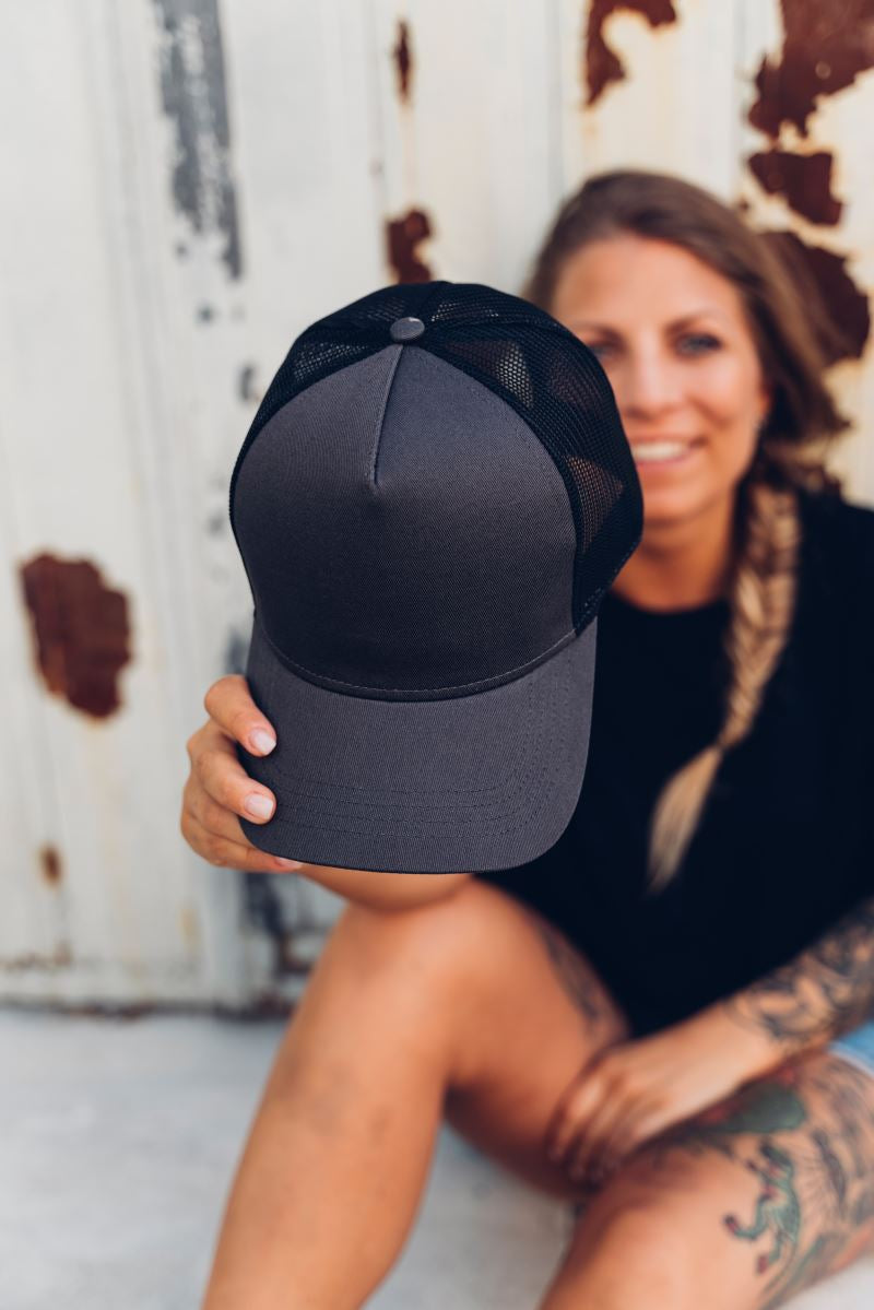 Atlantis Rapper Cotton - 5 Panel Trucker Kappe
