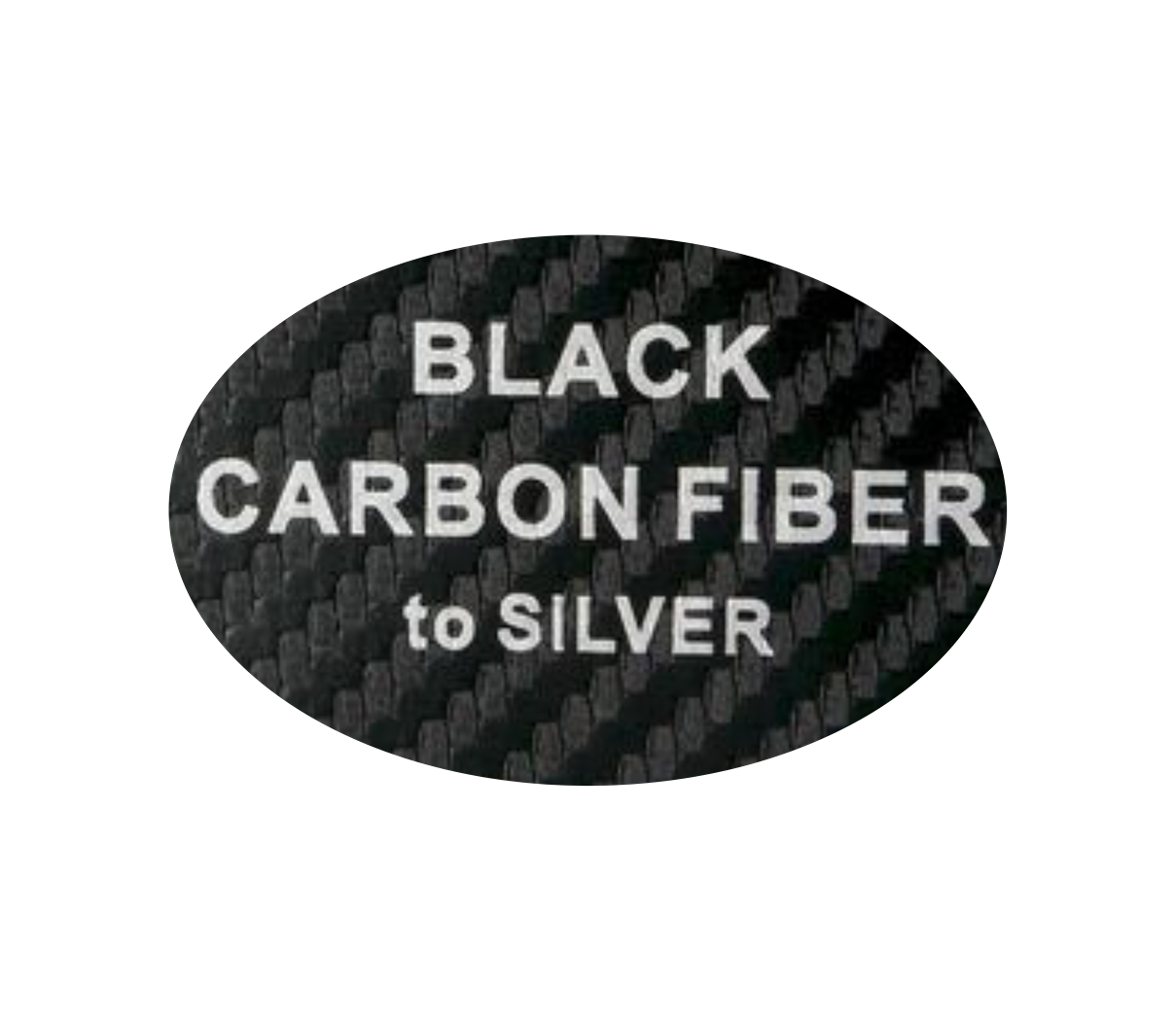 Leder-Patch Oval 77x52mm