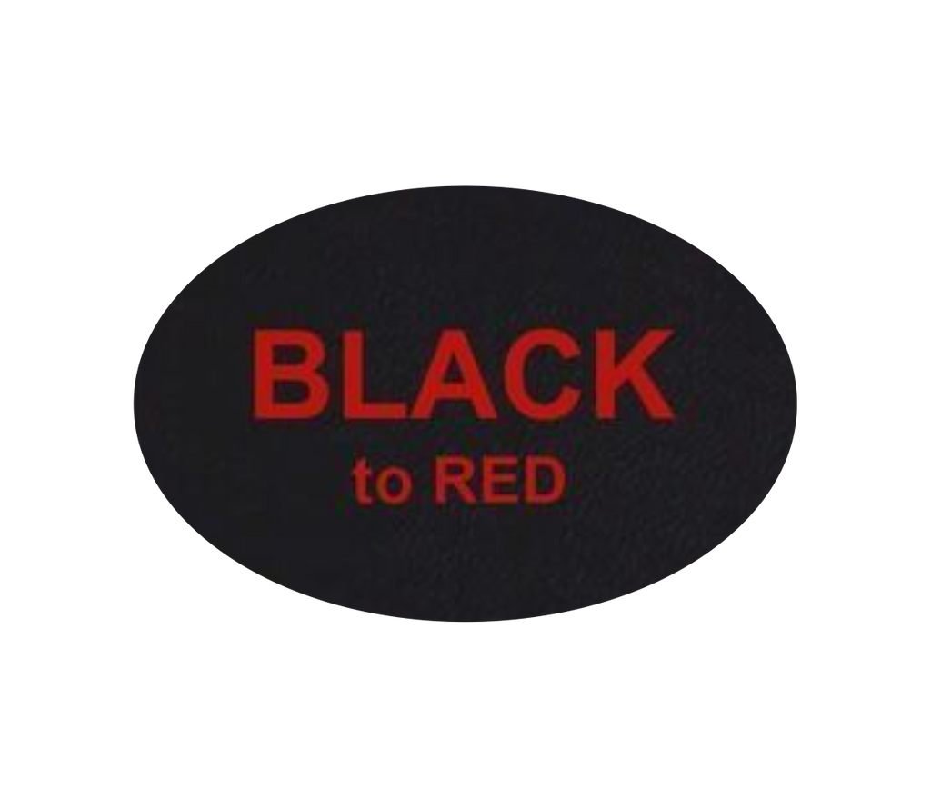 Leder-Patch Oval 77x52mm