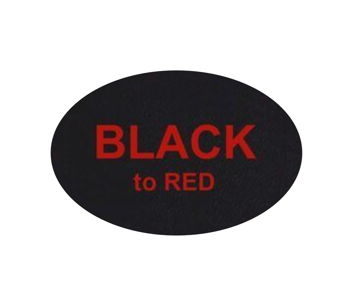 Leder-Patch Oval 77x52mm