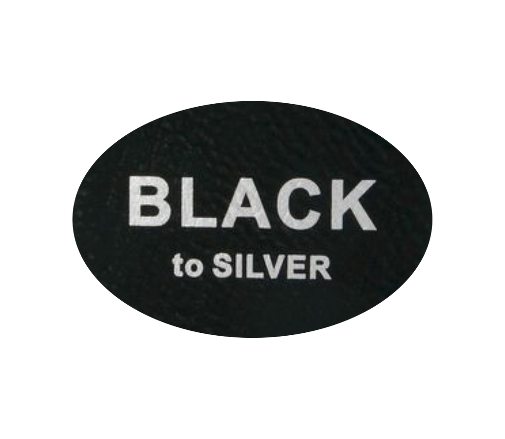 Leder-Patch Oval 77x52mm