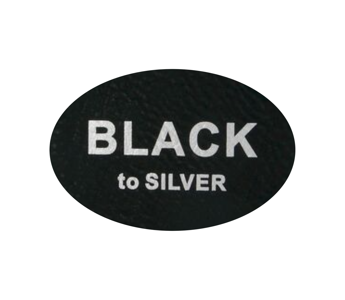 Leder-Patch Oval 77x52mm