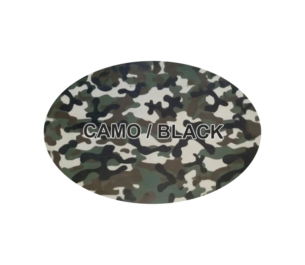 Leder-Patch Oval 77x52mm