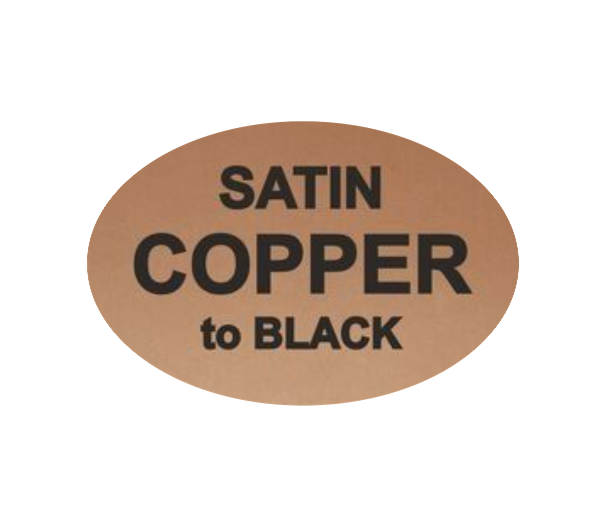 Leder-Patch Oval 77x52mm