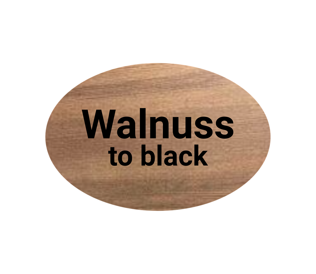 Leder-Patch Oval 77x52mm