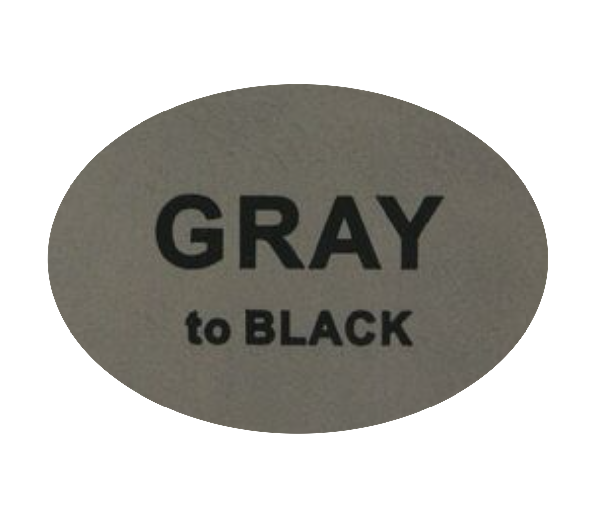 Leder-Patch Oval 90x64mm