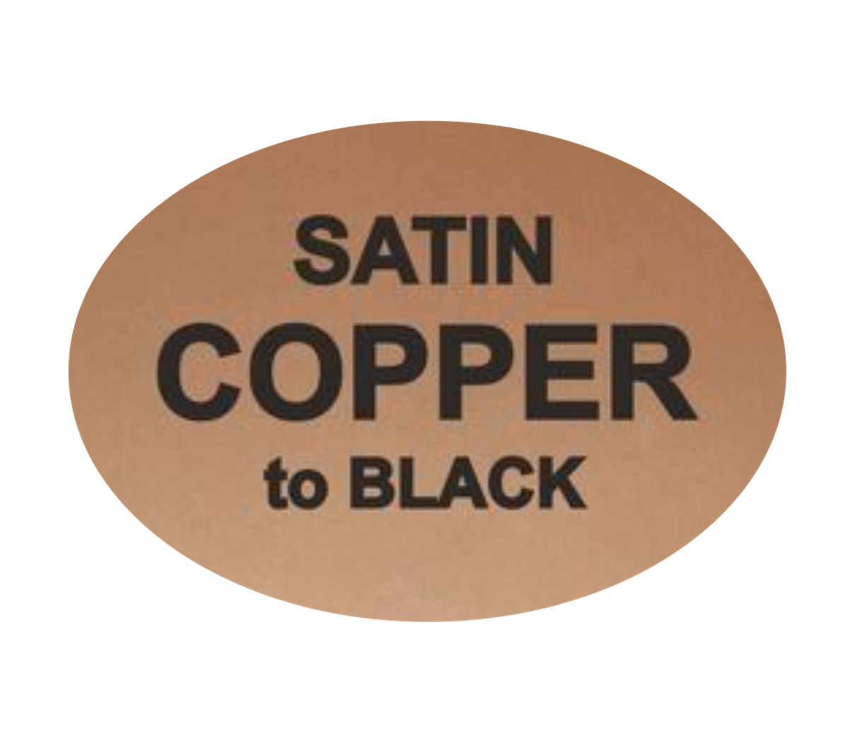 Leder-Patch Oval 90x64mm