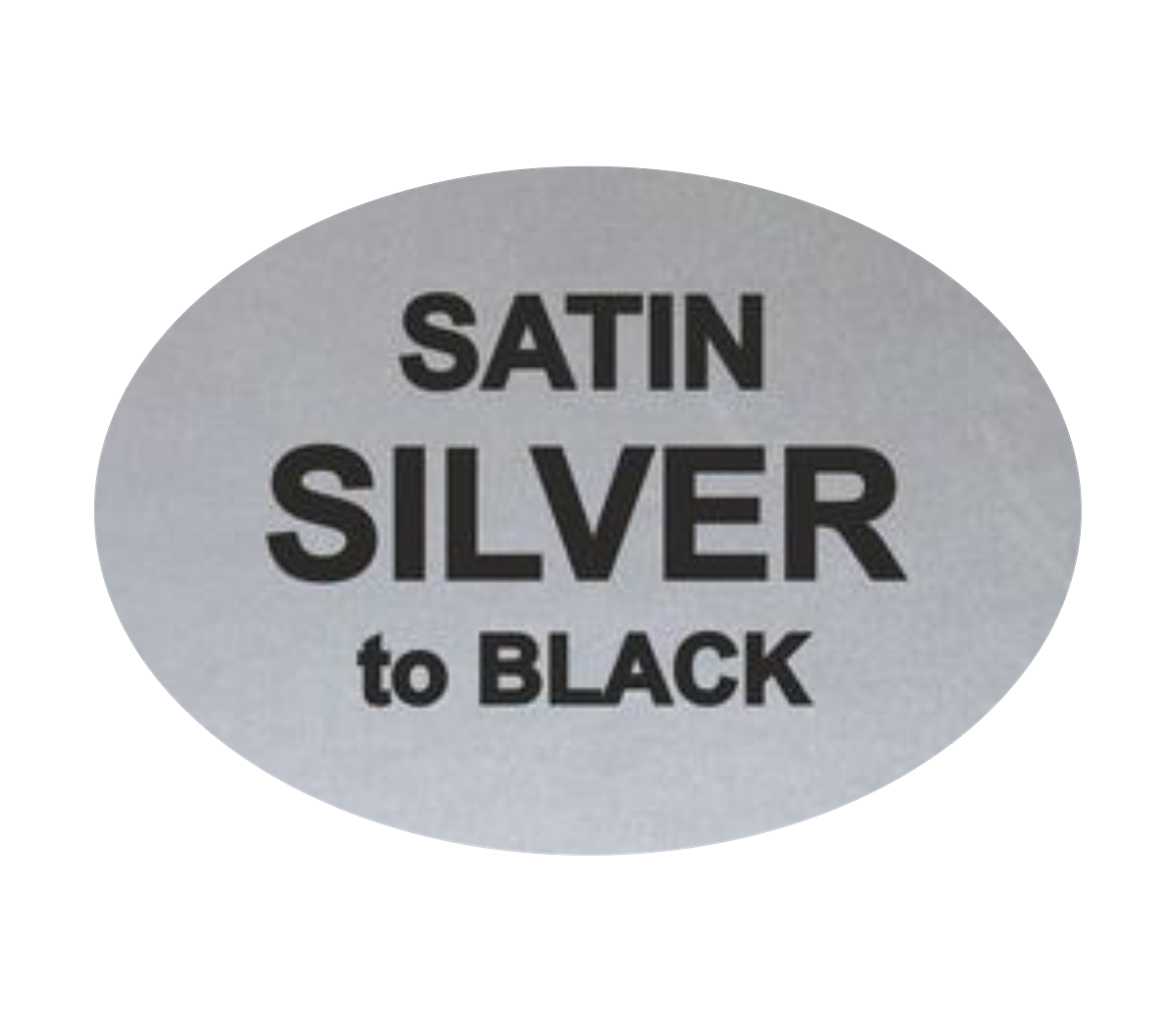 Leder-Patch Oval 90x64mm